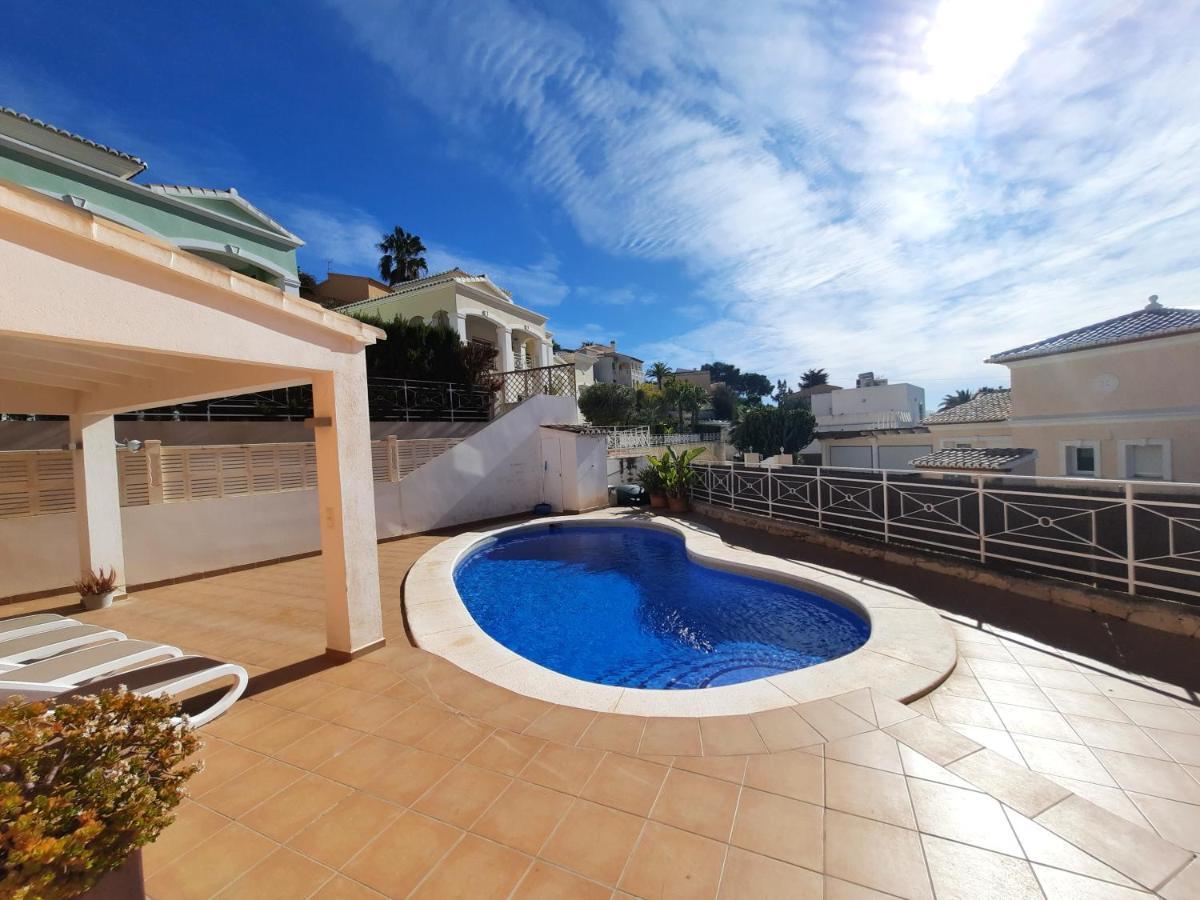 Villa Con Piscina Privada カルプ エクステリア 写真